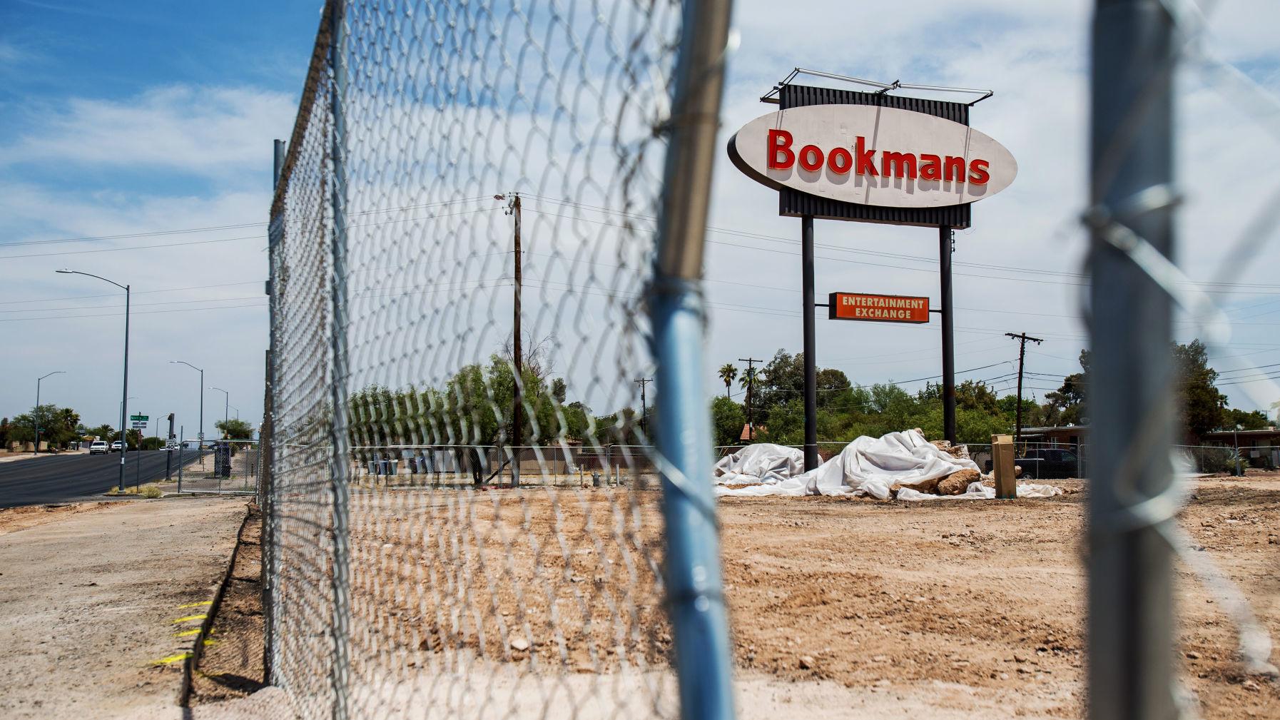 Busy Tucson street corner that had a Bookmans store could become small park